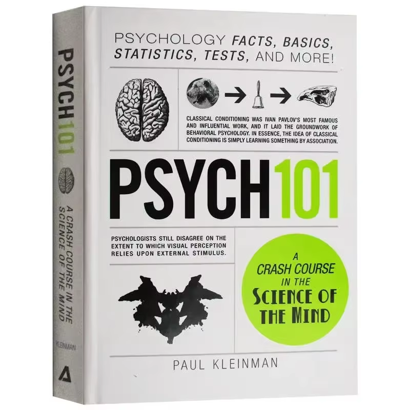 Psych 101 de Paul Kleinman : Un cours intensif en la science de l'esprit, référence en psychologie p