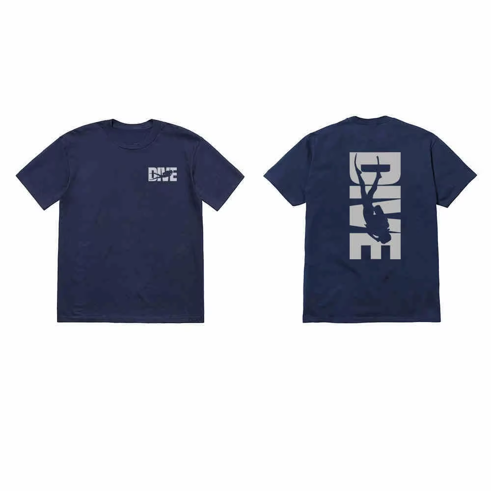 T-shirt décontracté pour hommes et femmes de la marque Diving Culture, avec inscription Diver DIVE p