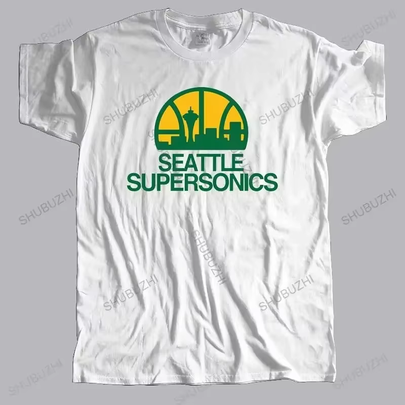 T-shirt de marque biologique Supersonics pour hommes, Juge onsummer Teesh343, Grande taille, Dstress