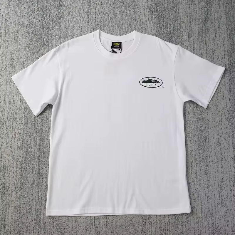 Nouveau T-shirt d'été 2026 à manches courtes imprimé bateau, col rond ample, respirant, demi-manches