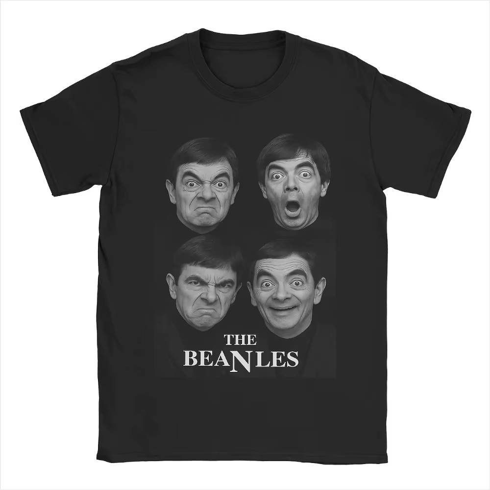 T-shirt Mr. Bean pour hommes avec des motifs de personnages de la télévision classiques (y compris M