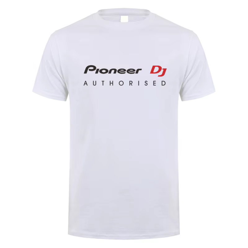 Pioneer DJ Autorisé T Chemises Hommes Mode D'été À Manches Courtes Homme Pioneer DJ T-Shirt LH-064