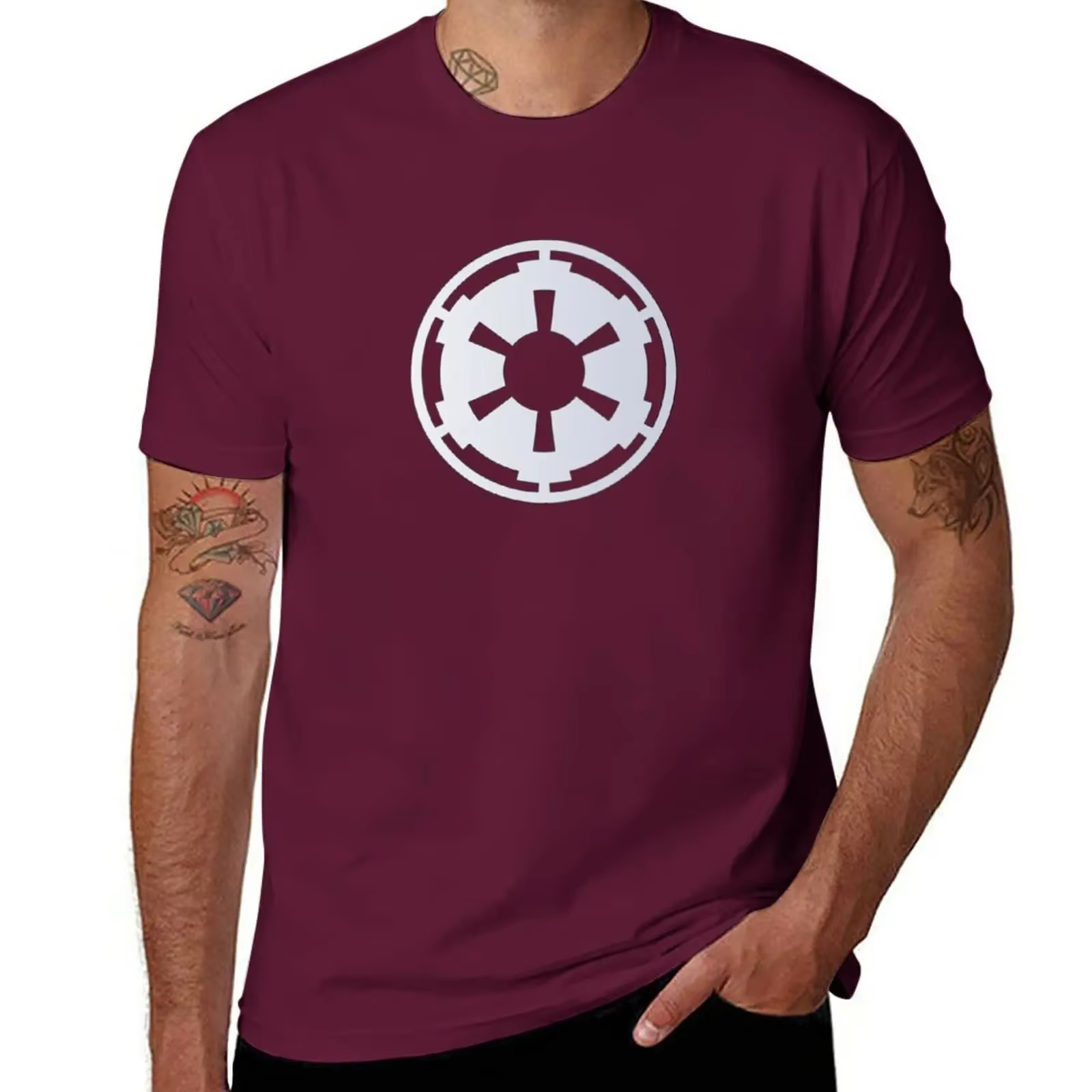 T-shirt humoristique et surdimensionné pour homme, vêtement esthétique, galactique, compromis, fan d