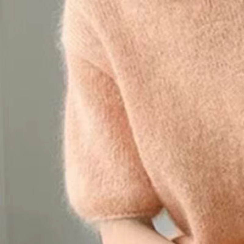 Tricots à manches courtes et col rond pour femmes, pulls décontractés, simple, tout match, paresseux