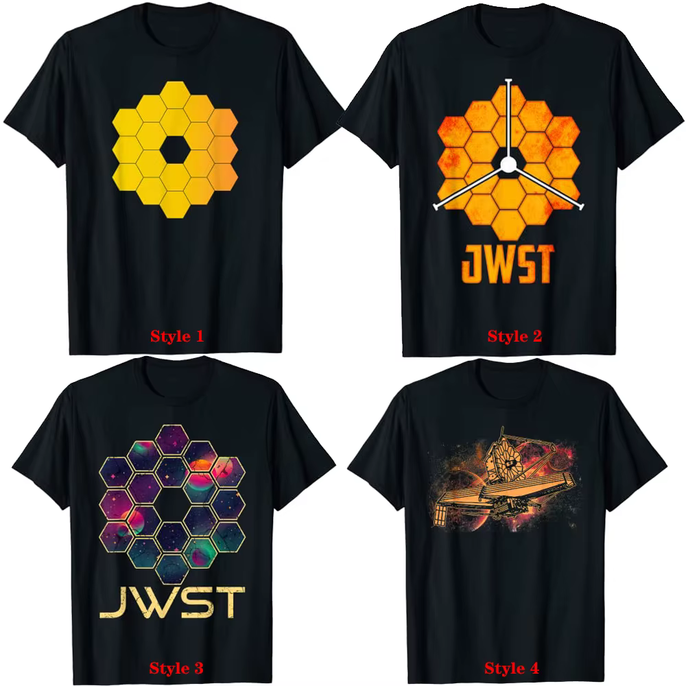 T-shirt du télescope spatial James Webb JWST Astronomy Science, produits personnalisés