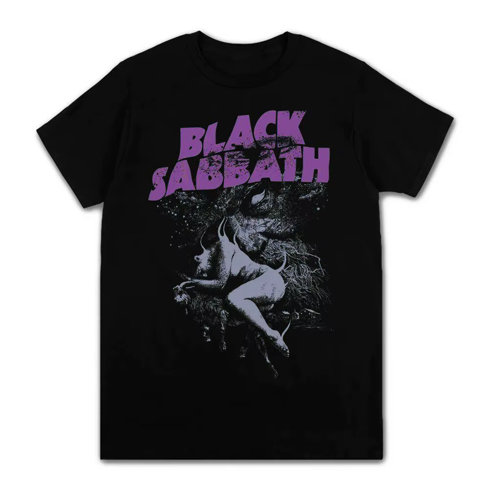 T-shirt de la Groupe de Rock Black Sabbath – Nouvelle Collection Unisexe de Luxe Décontracté et Tend