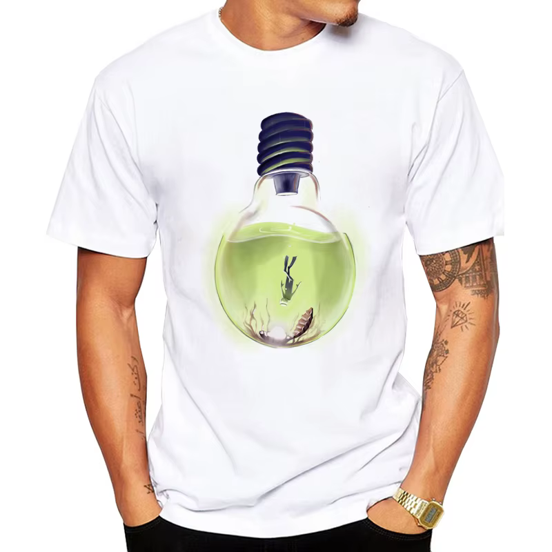 T-Shirt à Manches Courtes et Col Rond pour Homme, Décontracté et Amusant, à la Mode, Cadeau pour Fan