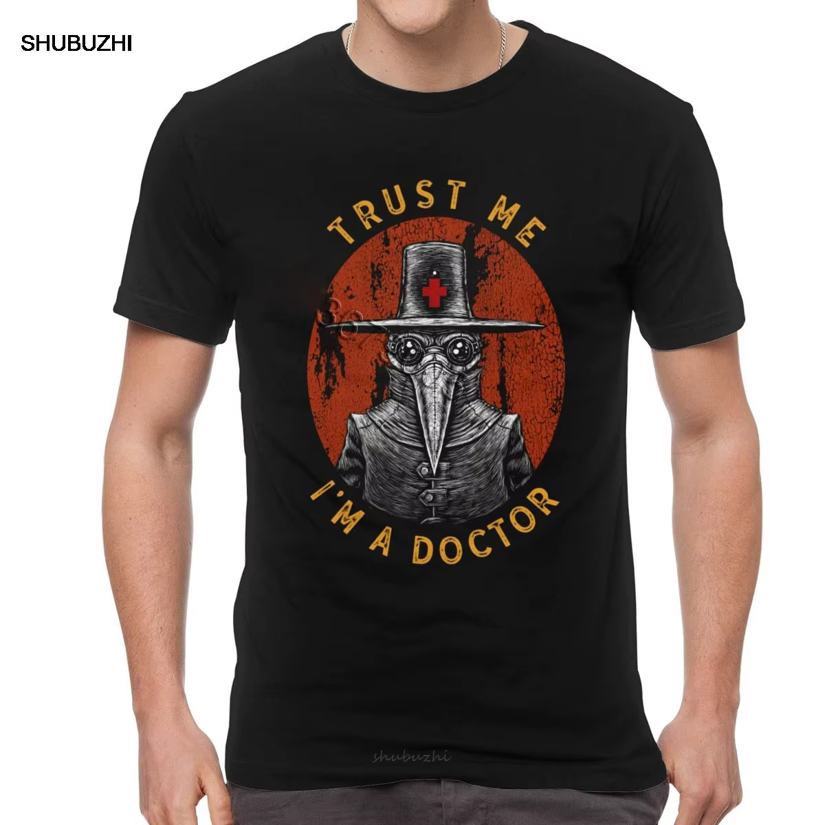 Humor Trust Me T-shirt homme coton drôle Harajuku T-shirt manches courtes Halloween rage Doctor Tees