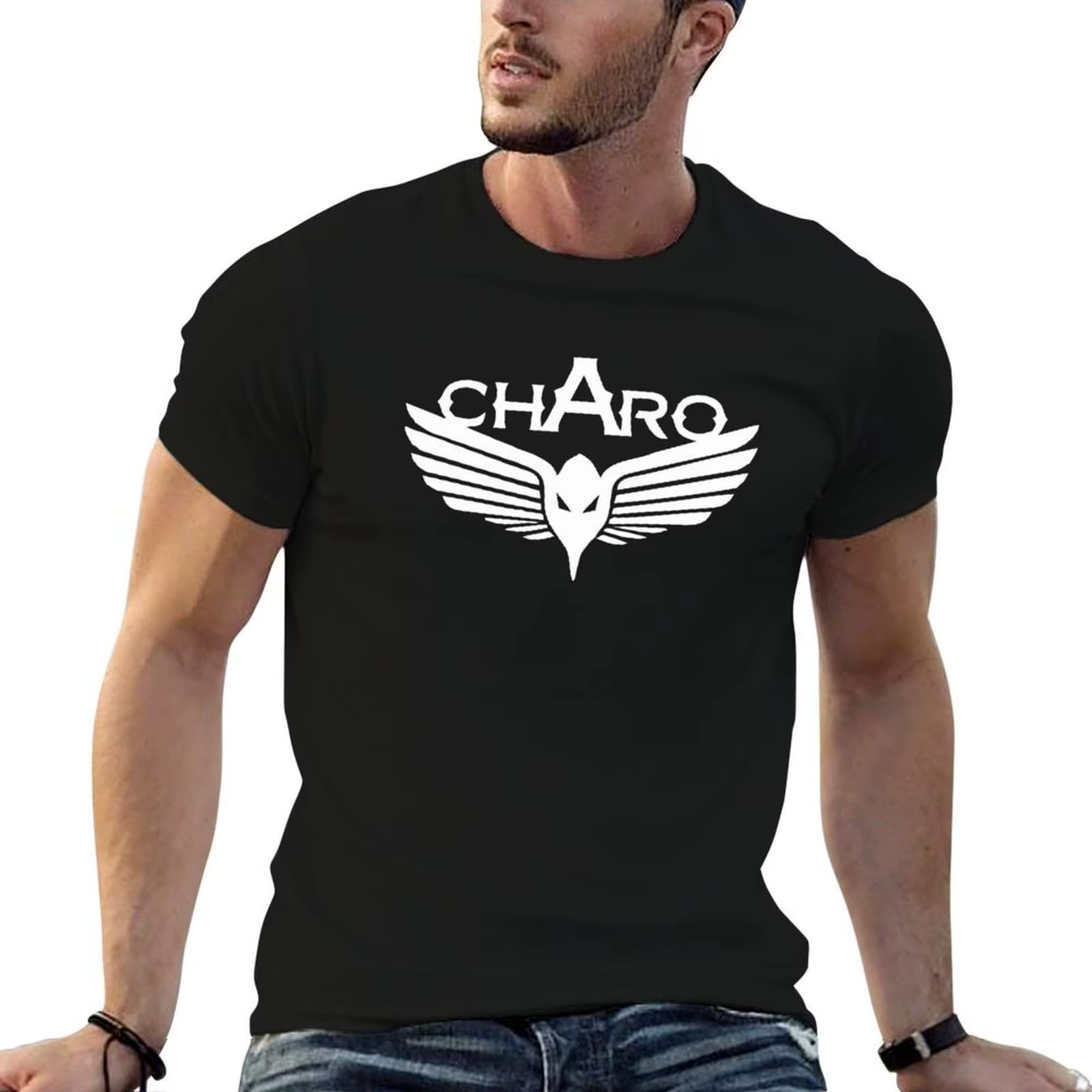 Charo Niska T-Shirt coton T-Shirt 100% t-shirts pour homme graphique vintage T-Shirt