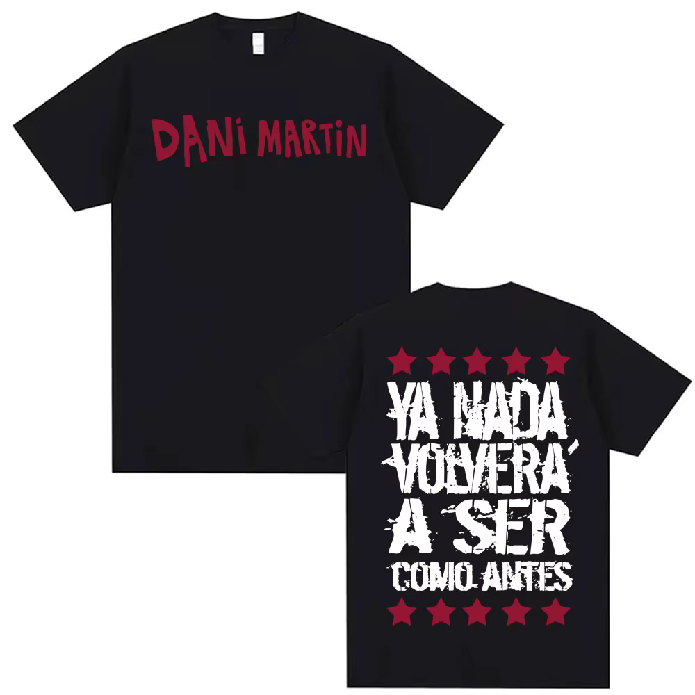 T-shirt décontracté en coton pour homme et femme, style gothique rétro, collection été 2026, avec la