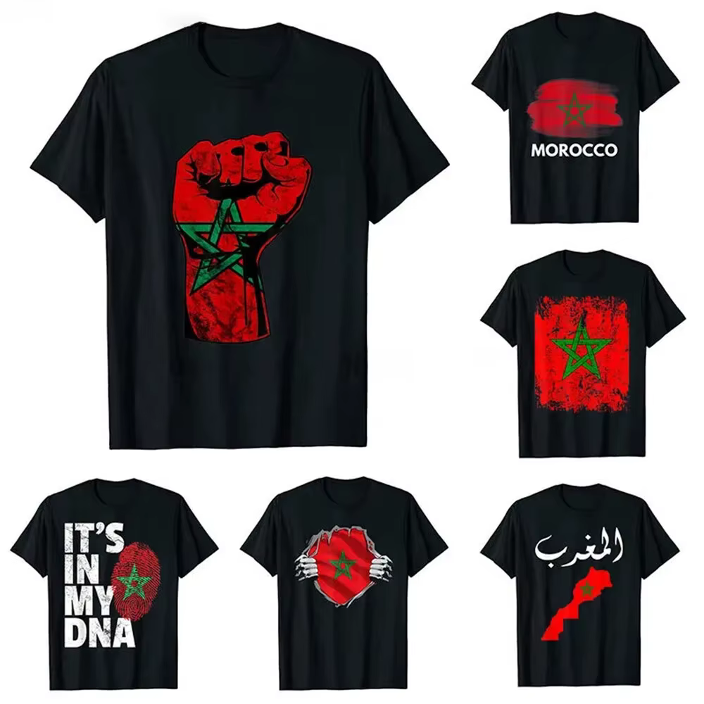 T-shirt graphique imprimé en 3D pour hommes, T-shirt unisexe, Zones Me, Totem, Emblem, Spirit Maroca
