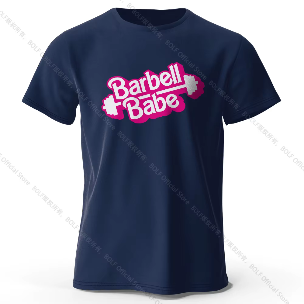 T-shirt imprimé de gym rose pour hommes et femmes, t-shirts graphiques amusants, 100% coton, été