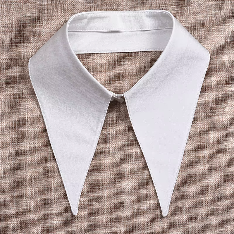 Col détachable pour femmes, confortable et élégant, col de chemise réglable, col de femme à la mode