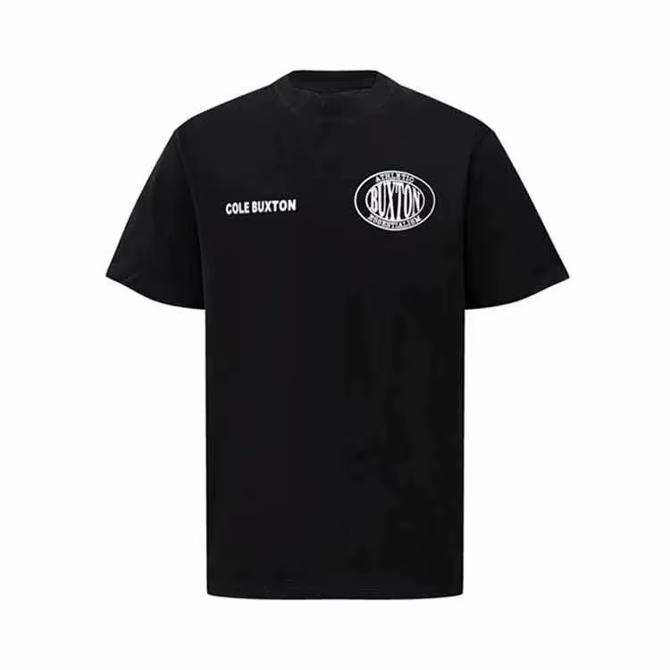 T-shirts de créateur Cole à imprimé lettres pour hommes, style unisexe de luxe haut de gamme Buxton