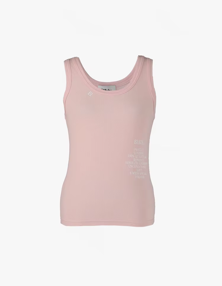 Style japonais mode doux lettre broderie Camis été 2025 filles coupe ajustée décontracté haut sans m