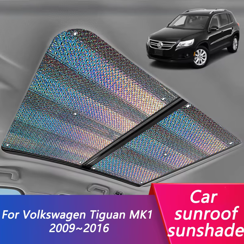 Pare-soleil de Toit Ouvrant de Voiture, Couverture d'Isolation Thermique pour Volkswagen VW Tiguan M