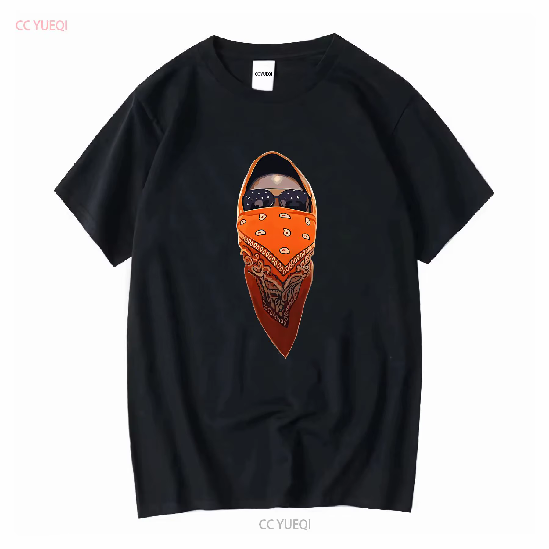 T-shirt Vybz Kartel à manches longues ou courtes, style vintage, délavé, polyvalent, pour un usage q