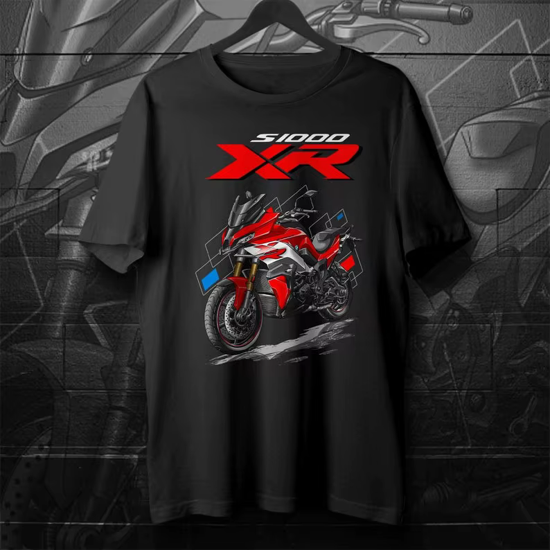 T-Shirt S1000XR 2020-24-T-Shirt de moto pour motocyclistes
