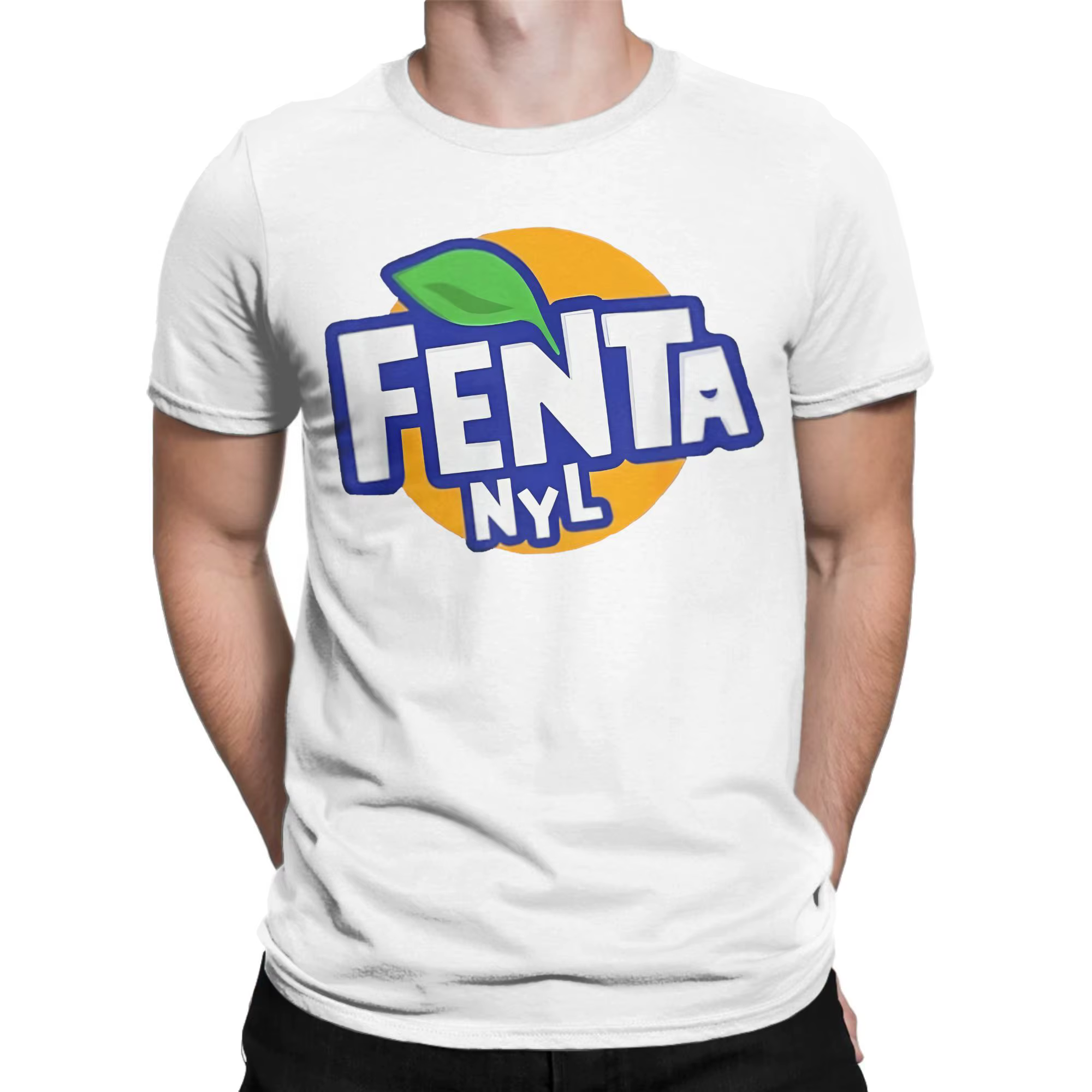 T-shirt F-Fenta NYL 2026 Nouveau Graphisme New York Mélange de Coton Homme Femme Unisexe Oversize Hi