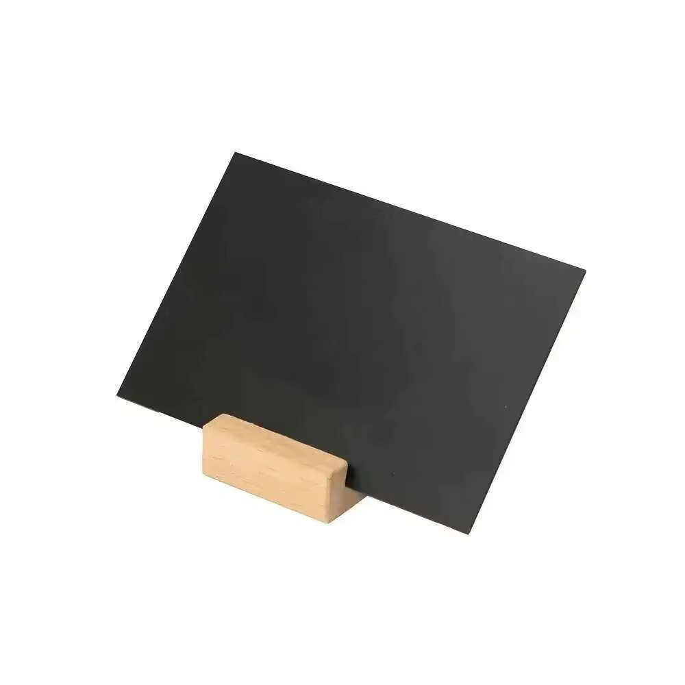 10*15 cm en plastique noir carton Pvc tableau signe support magasin Promotion signe support prix aff