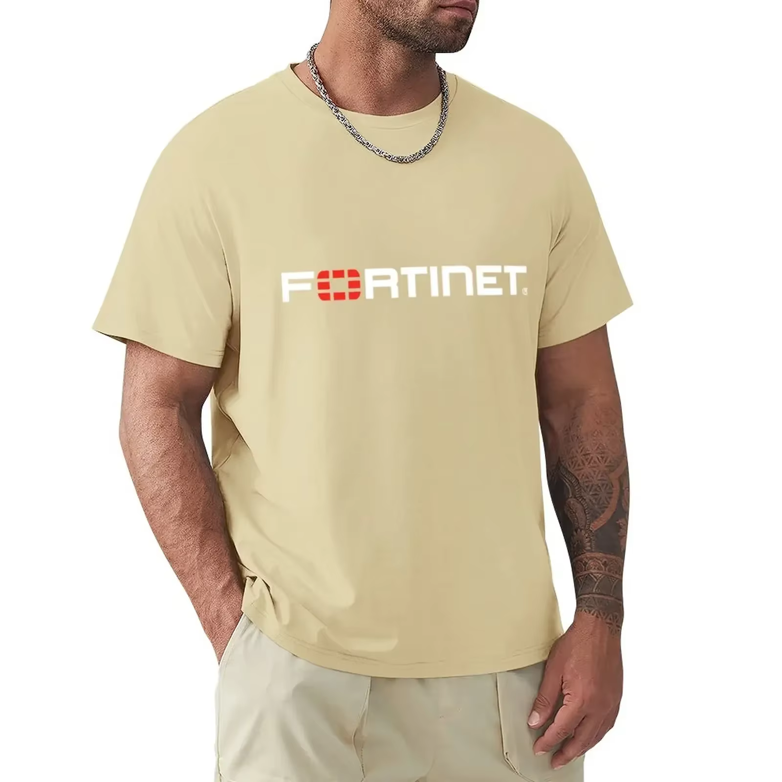 T-shirt LOGO FORTINET HeavyFriendcute pour hommes, Économie drôles, Médicaments mignons