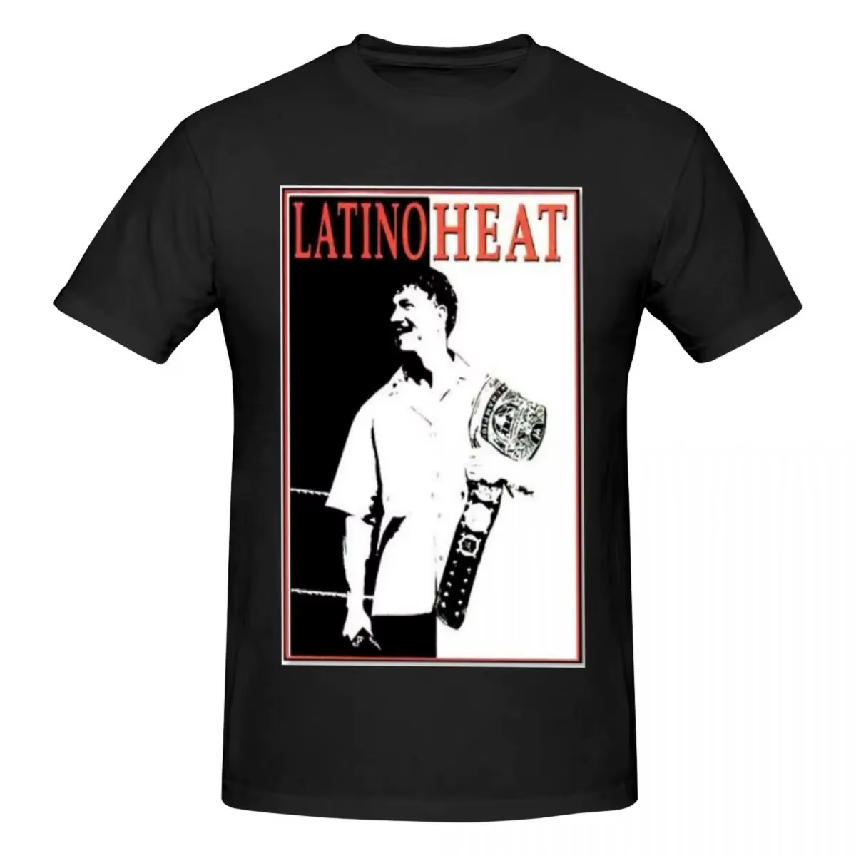 LATINO HEAT musique t-shirt hommes couverture en coton drôle col rond manches courtes 42842