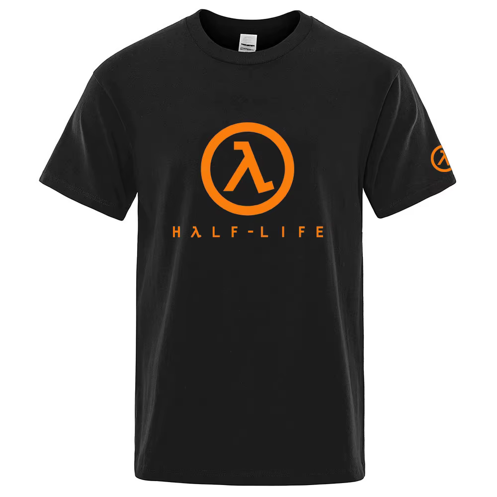 2025 Half Life Game 1998 été homme col rond haut décontracté mince coton à manches courtes nouveau T