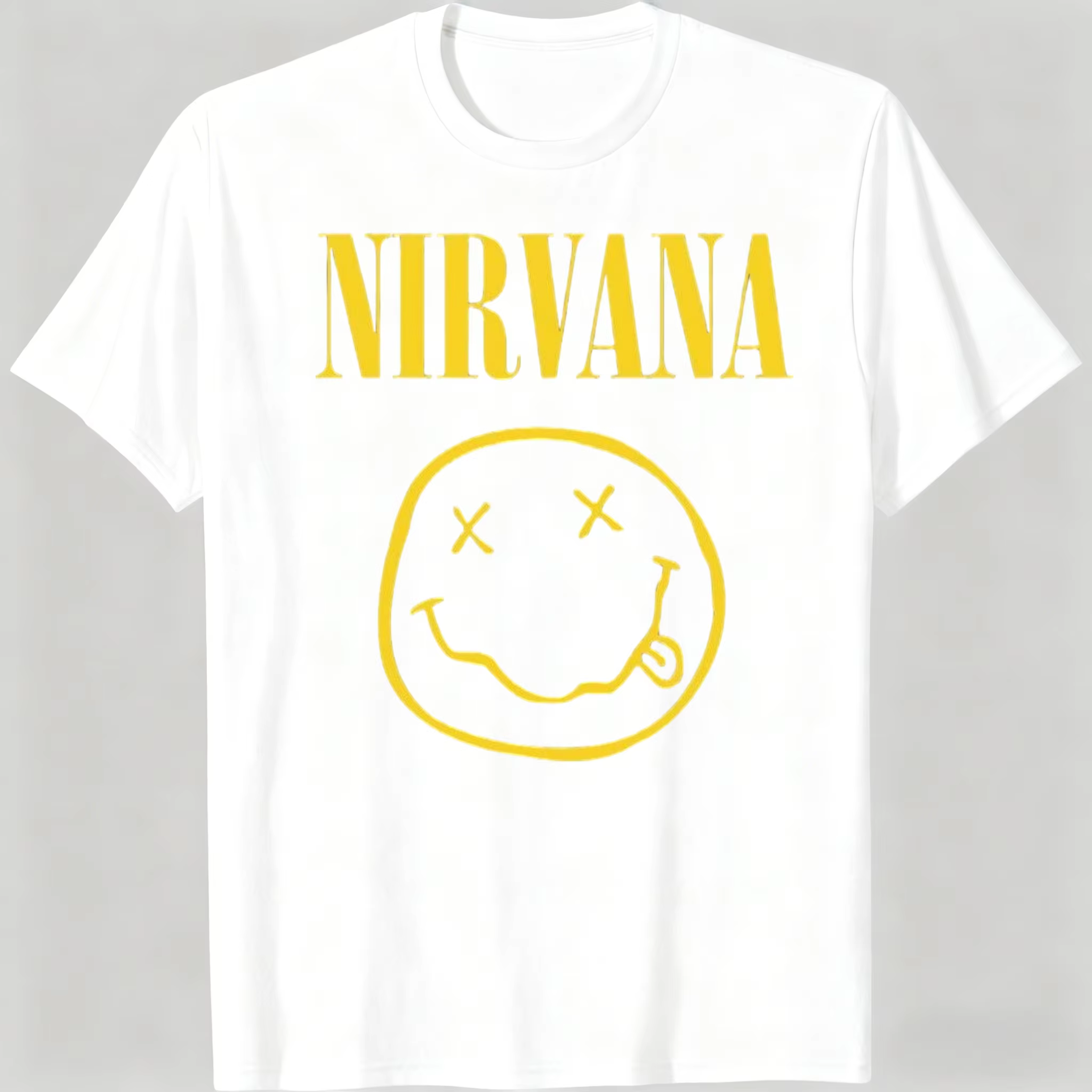 T-shirt unisexe en coton 100% pour hommes et femmes, style rock rétro Y2k, respirant, à manches cour