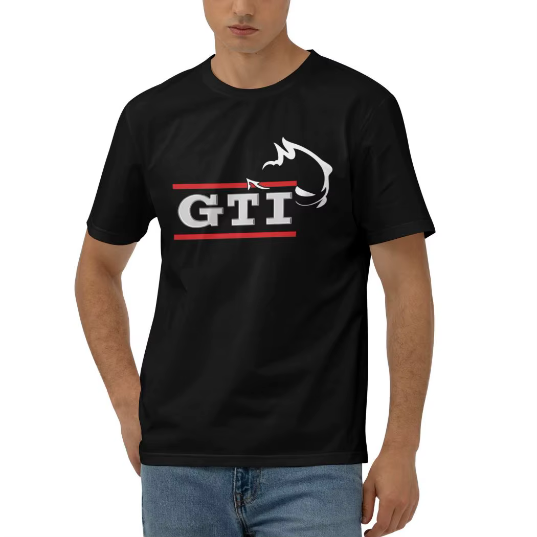T-Shirt style décontracté Golf Gti hommes t-shirts mode manches courtes col rond t-shirts manches co