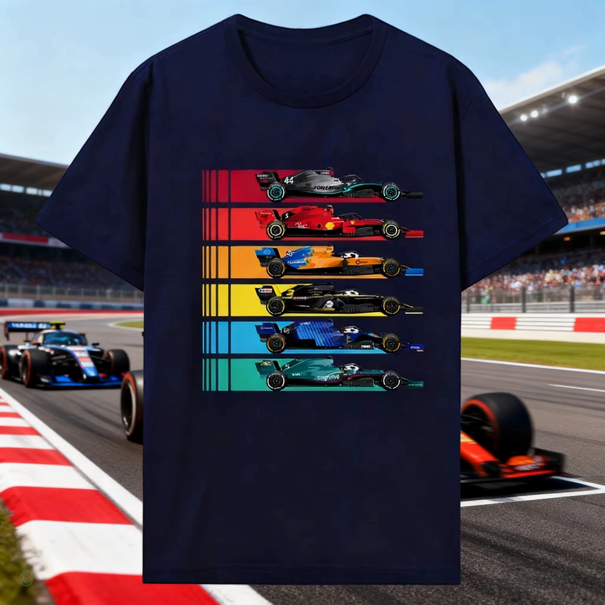 F1 Team Racing Fans T-shirt formule un Racer Lando Norris t-shirts hommes femmes Vintage T-shirt cot