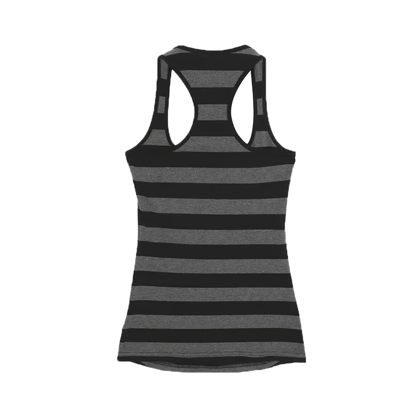 Débardeur rayé pour femmes, Camisole moulante et Sexy, haut sans manches, décontracté, vêtements Y2K