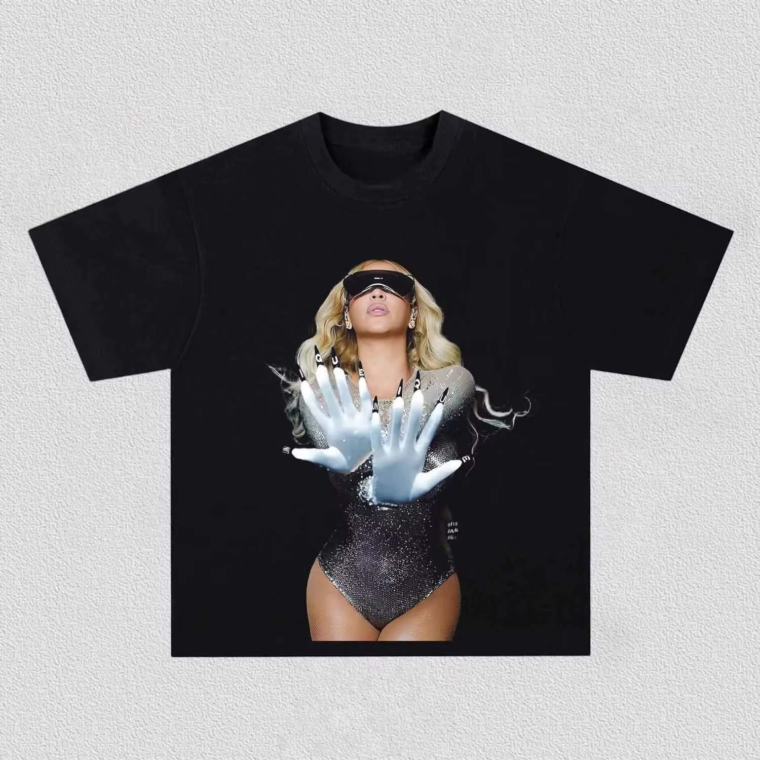 T-shirt graphique Beyoncé Renaissance Tour pour hommes et femmes, en coton, à manches courtes, style