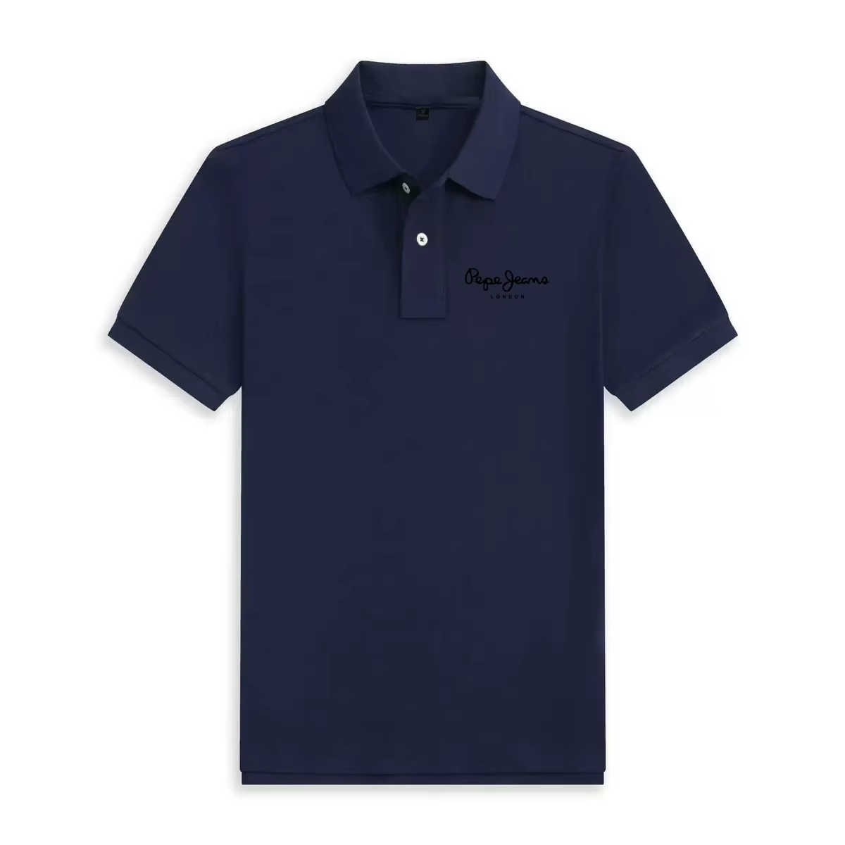 Polo à manches courtes pour homme, couleur unie, multicolore, décontracté, sportif, avec impression