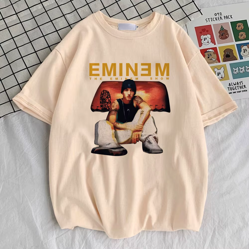 Eminem t-shirt fille Pop Culture Grunge classique Vintage t-shirt harajuku streetwear graphique Past