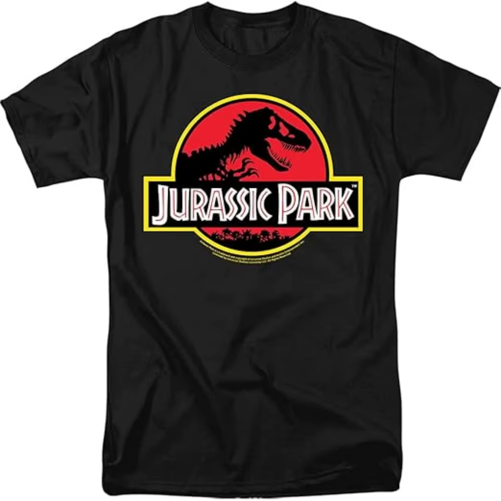 Jurassic Park classique film Logo nouveau T-shirt homme motif homme T-shirt homme