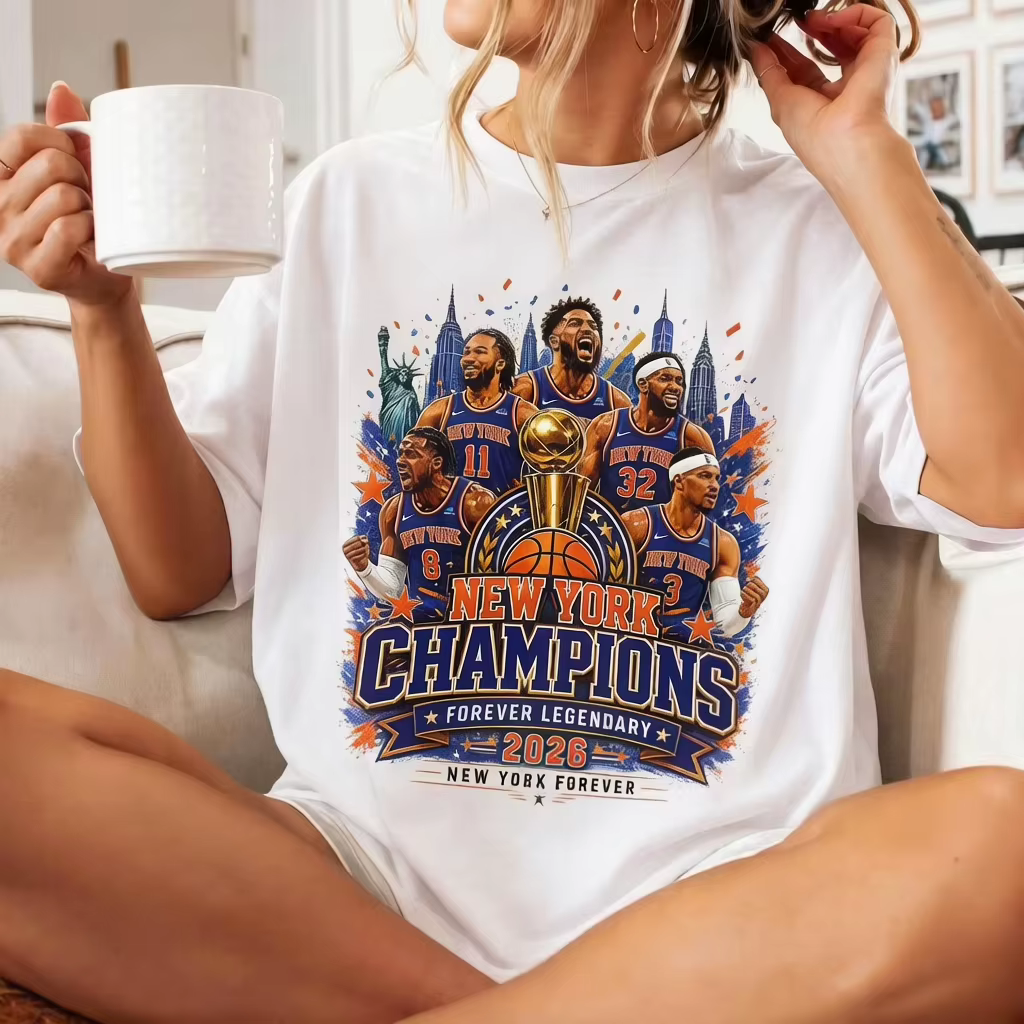 T-shirt unisexe en coton pour hommes et femmes, vêtements Streetwear Y2k, New York Always Finals Fan