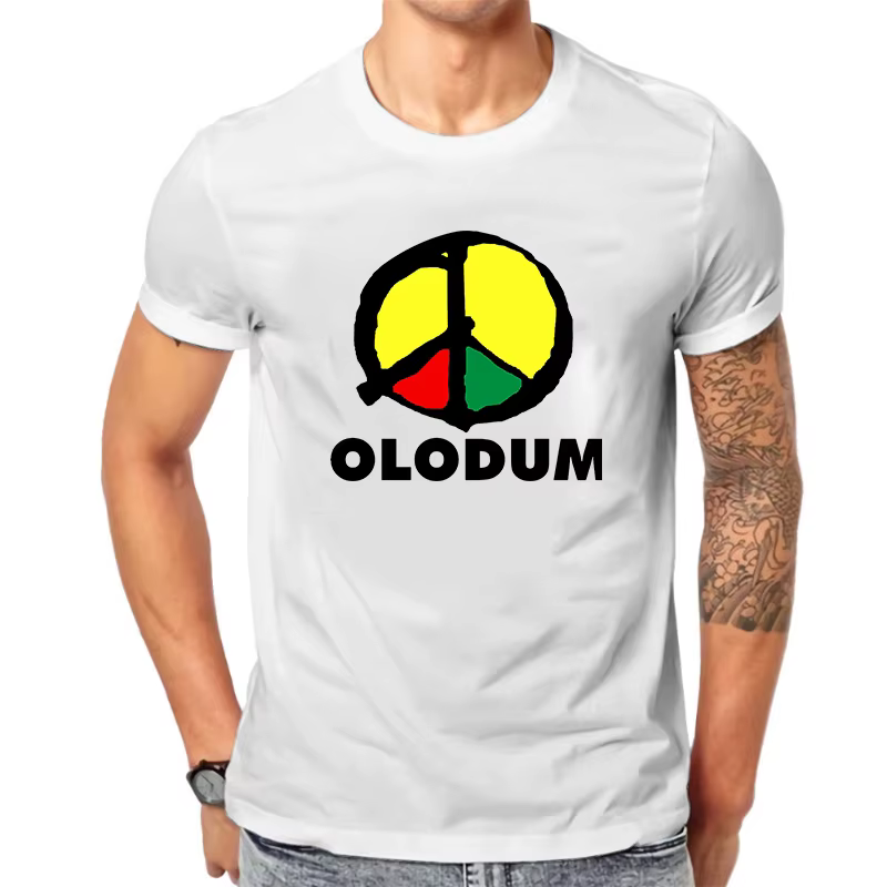 T-shirt rétro hommes femmes imprimer graphique t-shirts Antiwar Michael Jackson MJ OLODUM t-shirt ét