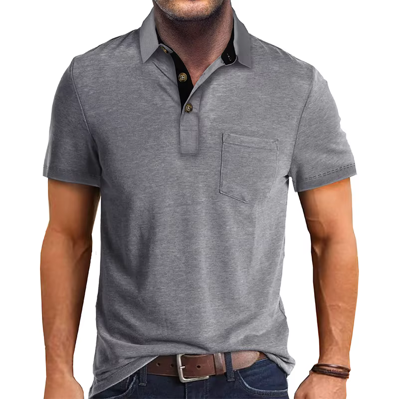 Nouveaux Polos Homme 2026 à Manches Courtes – T-shirts Décontractés Légers pour Hommes, Idéaux pour 