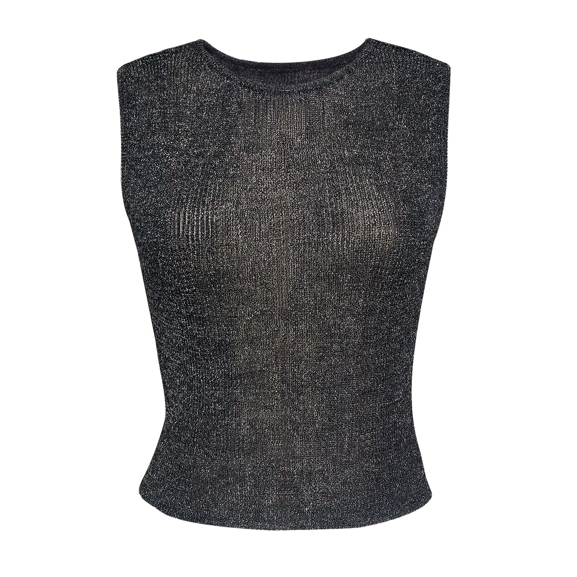Nouveaux débardeurs bandeau en crochet pour femme, mode été, courts, unis, ajourés, transparents, se