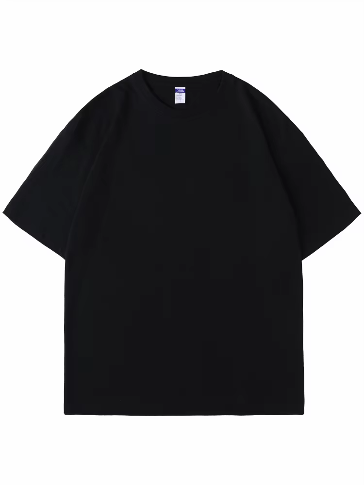 T-shirt personnalisé avec Logo gratuit, impression d'image, haut ample à manches courtes, broderie d