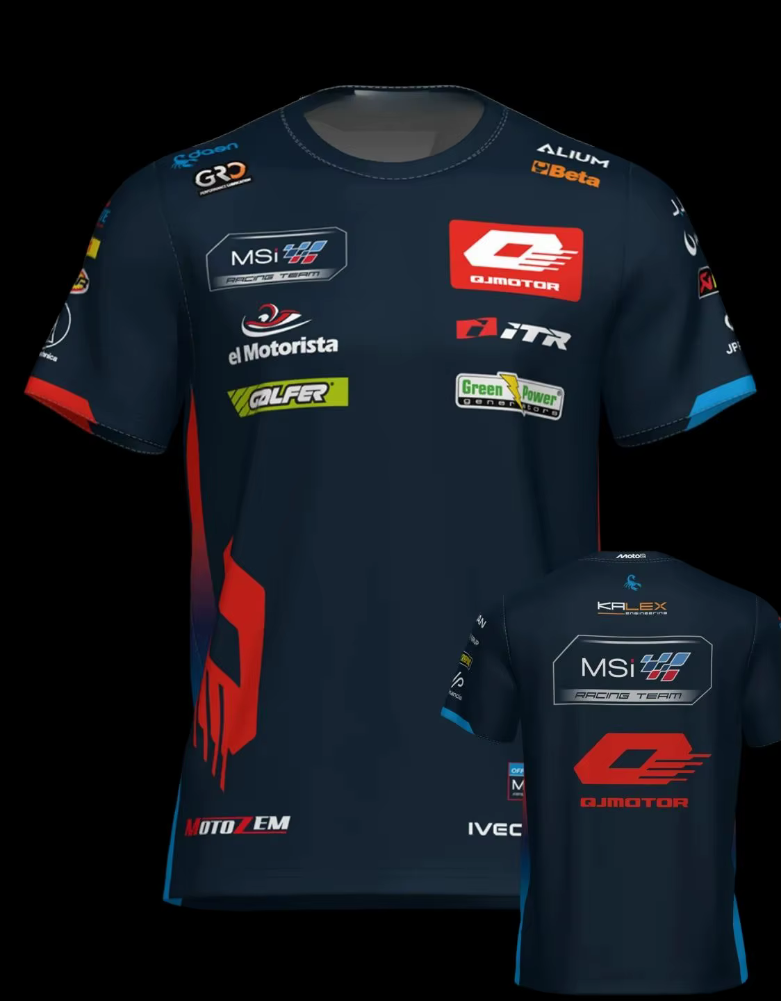 T-shirt de course MotoGP à séchage rapide 2026, Combinaison de moto, Sports extrêmes en plein air po