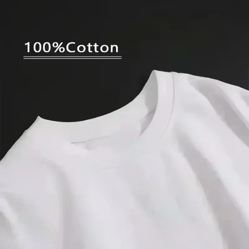 T-shirt à manches longues pour femmes, ample, col rond, polyvalent, blanc, 100% coton, confortable,