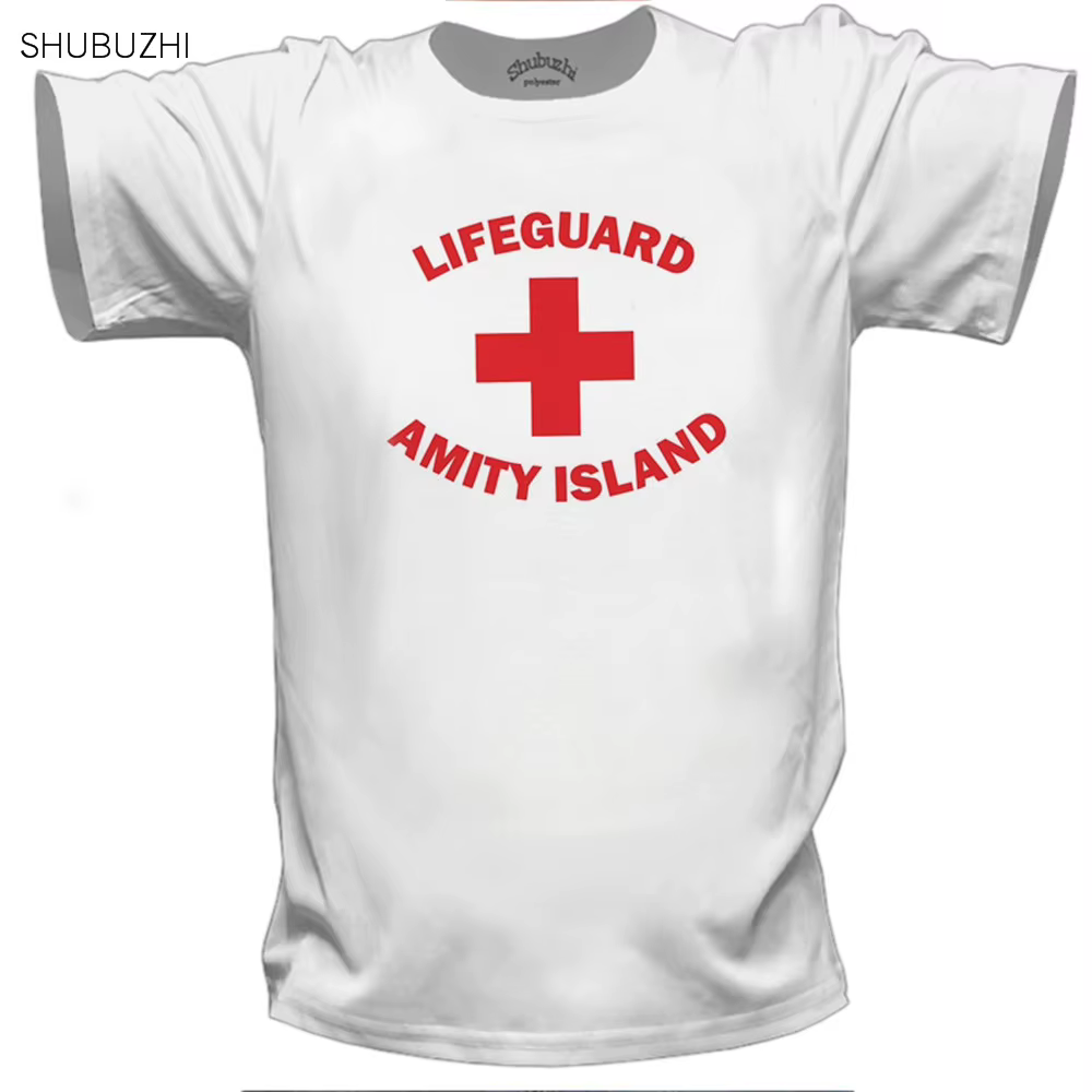 T-shirt blanc pour homme, rouge, à la mode, en coton, taille plus européenne, eyelz180