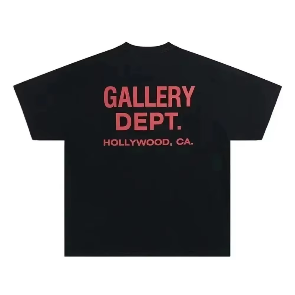T-shirt vintage, plusieurs tailles, impression numérique, design lettres mode Gallery Dept, polyeste