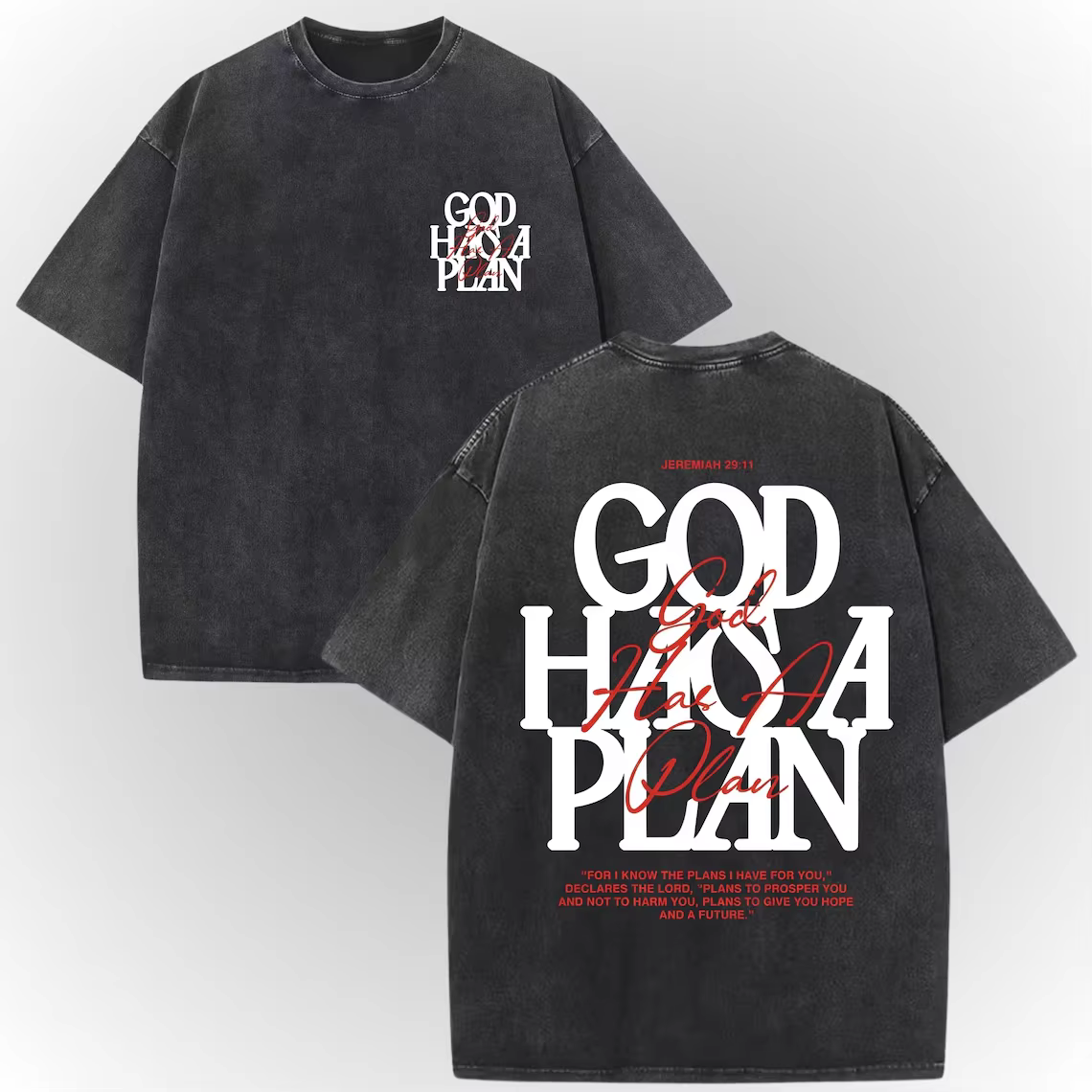 T-shirt graphique « Jésus est roi » pour hommes et femmes, vintage, en coton délavé, manches courtes