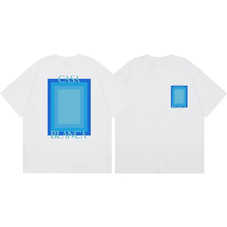 T-shirt en coton pour hommes et femmes, col rond, universel, tendance rétro Y2K, motif imprimé, manc