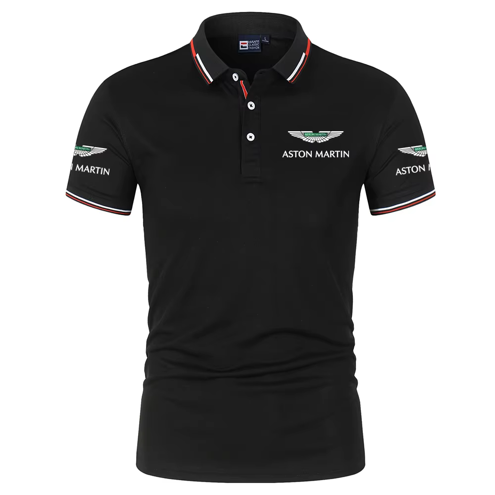 Polo pour homme Aston Martin Racing, T-shirt d'été à manches courtes, Nouveau modèle 2026, Haut tend