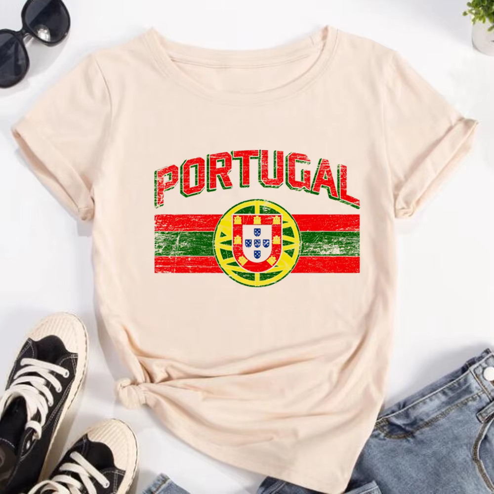 T-shirt femme, vêtement de styliste japonais, Portugal