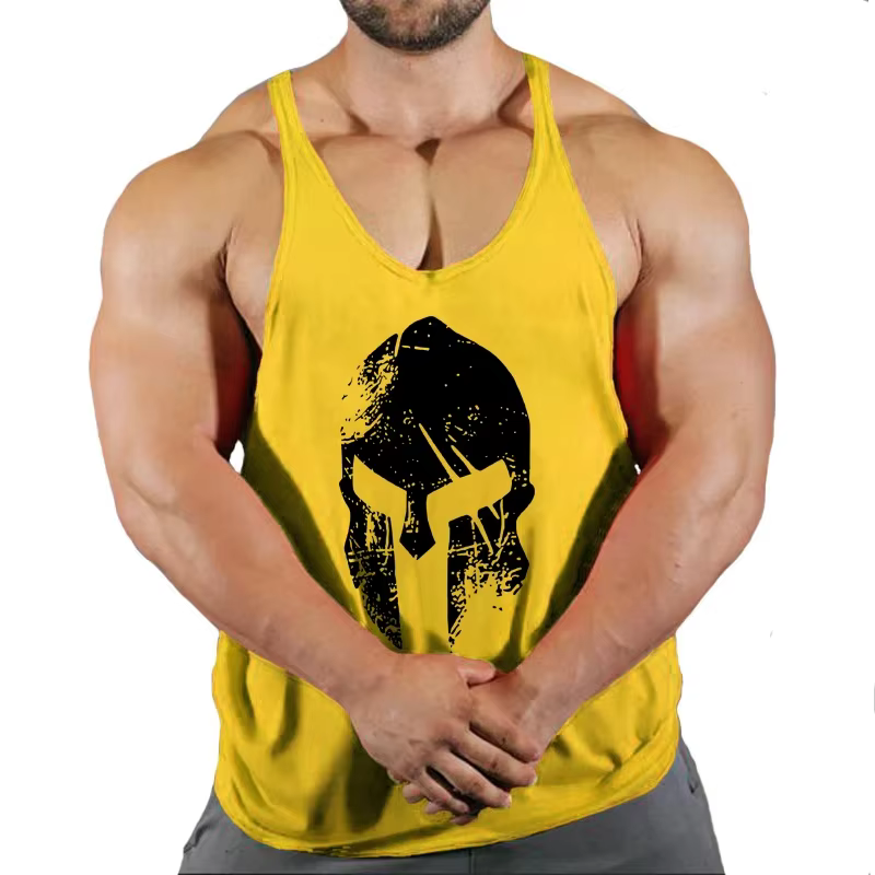 Musculaire homme gymnases hommes vêtements débardeur gilet gymnase musculation et Fitness Stringer v
