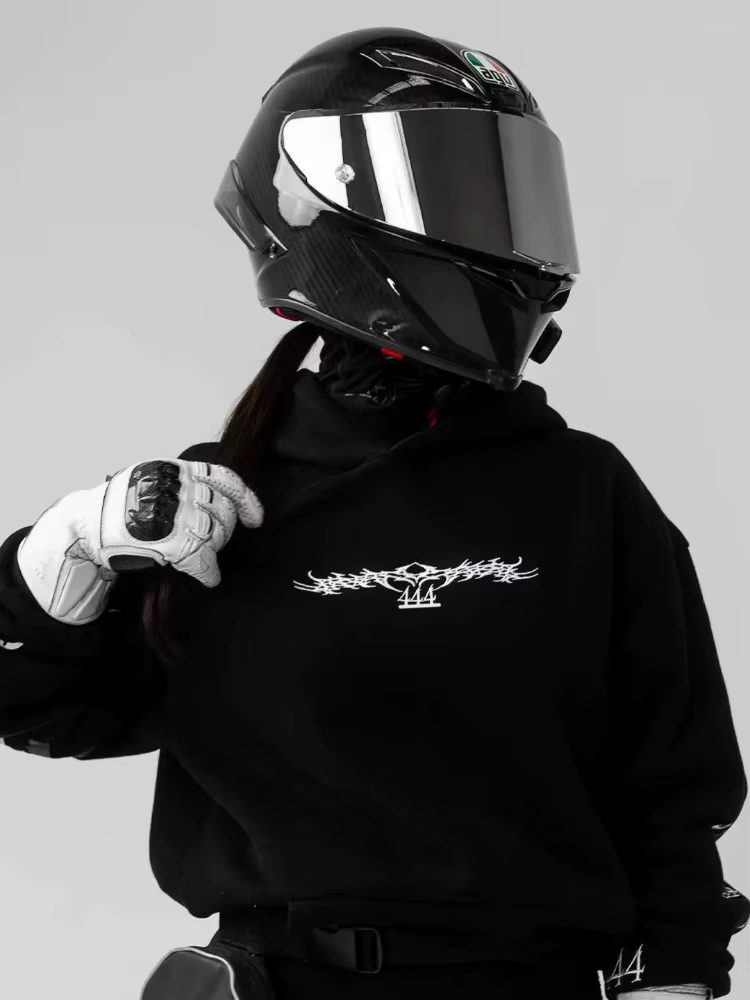 Sweat à capuche unisexe, style streetwear sombre, imprimé graphique épée magique lumineuse, coupe am